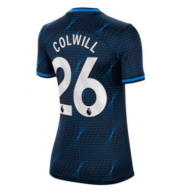 Chelsea Levi Colwill #26 Replika Udebanetrøje Dame 2023-24 Kortærmet